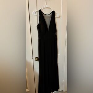 Morgan & Co. Black Maxi Dress